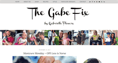 Desktop Screenshot of gabeflowers.com